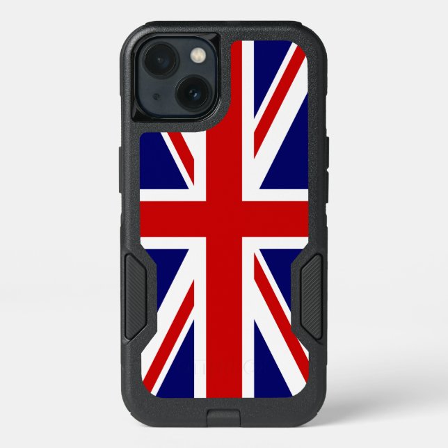 Union Jack Flag of the United Kingdom Otterbox iPhone Case (Back)