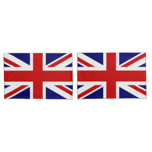 Union Jack Flag of the United Kingdom Pillow Case