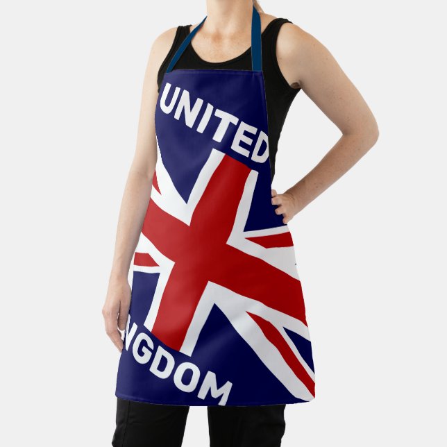 Union Jack Flag of UK Apron (Insitu)