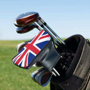 Union Jack Flag pccn Golf Head Cover