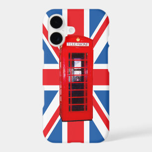 Union Jack/Flag & Phone Box Design iPhone 17 Case