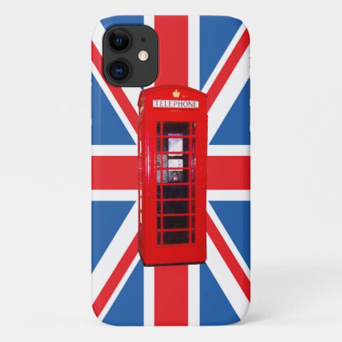 Union JackFlag  Phone Box Design iPhone 11 Case