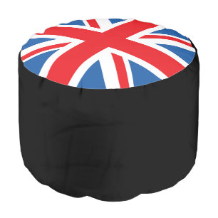 Union Jack/Flag Pouf
