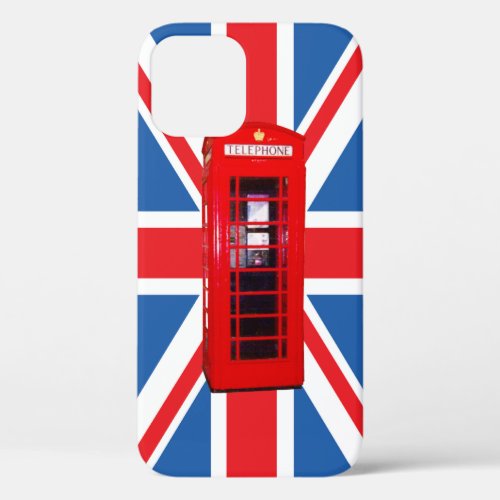 Union JackFlag  Red Phone Box Design Case_Mate i iPhone 12 Pro Case