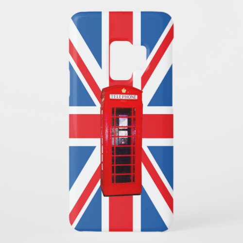 Union JackFlag  Red Phone Box Design Case_Mate Samsung Galaxy S9 Case