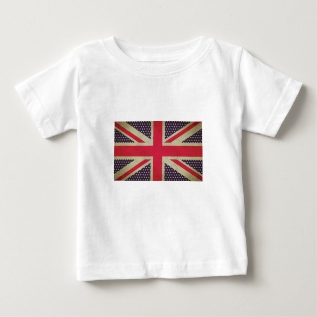 Union Jack Flag Tee Shirt (Front)
