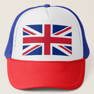 Union Jack Flag thcnt Trucker Hat