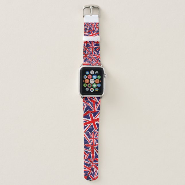 Union Jack Flag | UK Flag | British Flag | Apple Watch Band (Front)