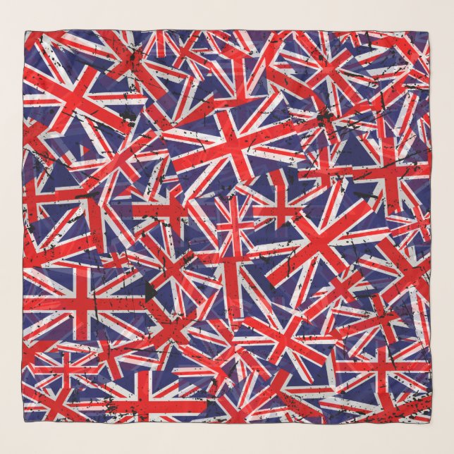 Union Jack Flag | UK Flag | British Flag |   Scarf (Front)
