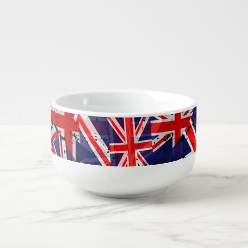 Union Jack Flag  UK Flag  British Flag    Soup Mug