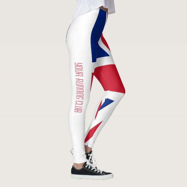 Union Jack Great Britain Personalize Leggings (Right)