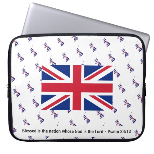 UNION JACK GREAT BRITAIN UK Christan Laptop Laptop Sleeve