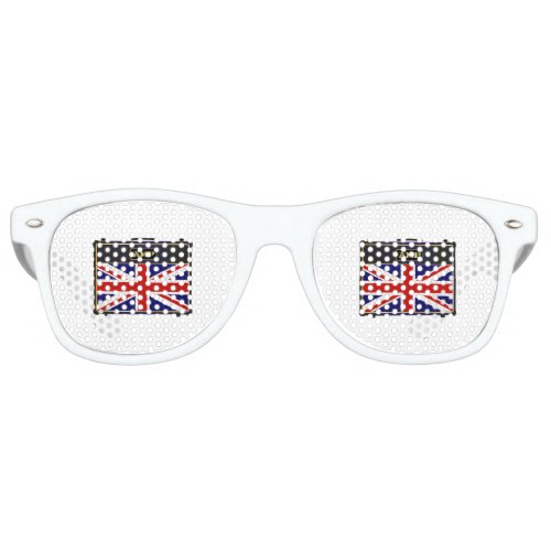 Union Jack Guitar Amplifier Retro Sunglasses