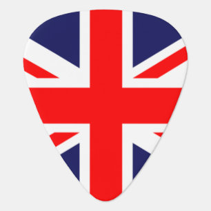 Union Jack Guitar Pick