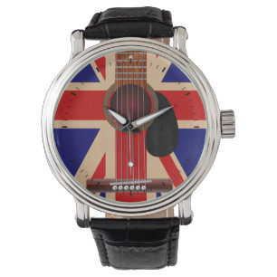 Union Jack Guitar Watch
