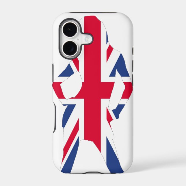Union jack iphone case (Back)
