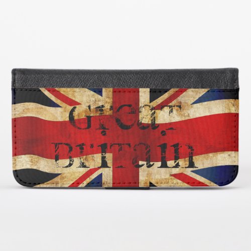 Union Jack iPhone X Wallet Case