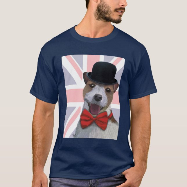 Union Jack Jack Russell T-Shirt (Front)