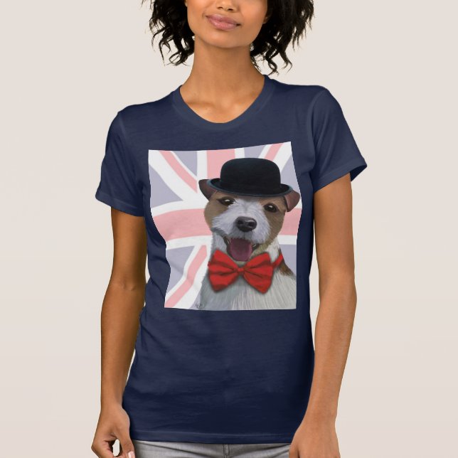 Union Jack Jack Russell T-Shirt (Front)