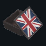 Union Jack Jewelry Box<br><div class="desc">Union Jack designer gift. The Union Flag, also known as the Union Jack, is the flag of the United Kingdom.</div>