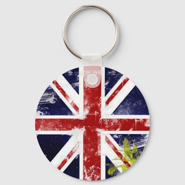 Union Jack Keychain (Front)