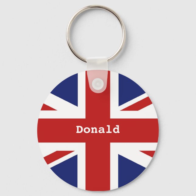Union Jack Keychain (Front)