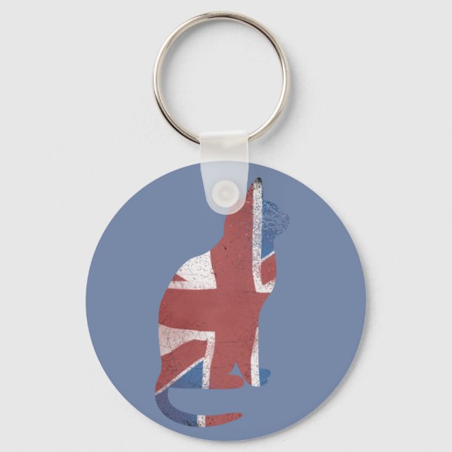 Union Jack Keychain (Front)