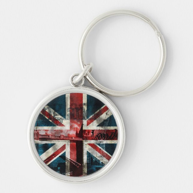 Union Jack Keychain (Front)