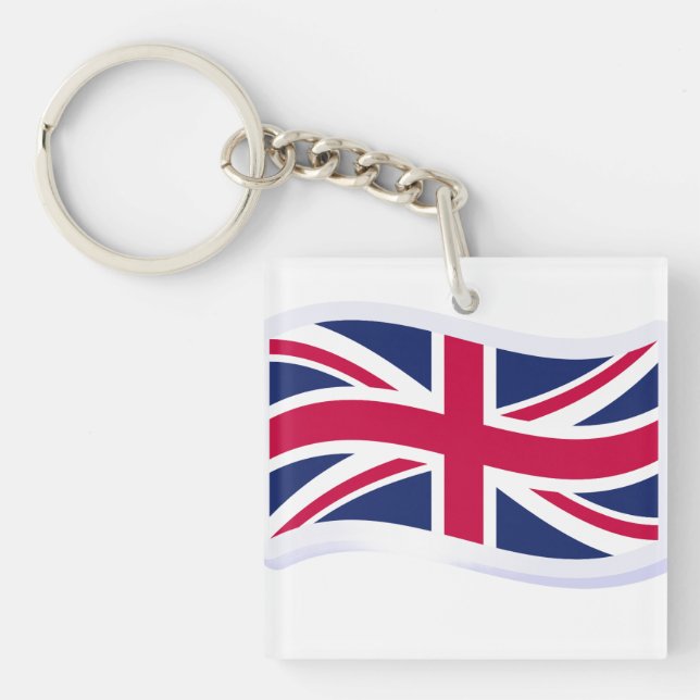 Union Jack Keyring (Front)