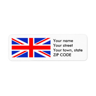 "UNION JACK" LABEL