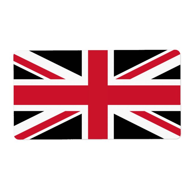 Union Jack Label (Front)