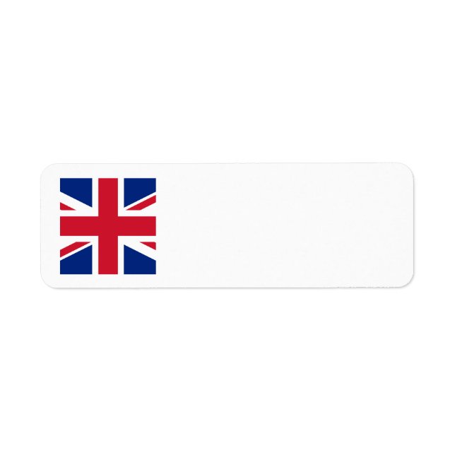 Union Jack Label (Front)