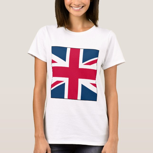 Union Jack Large Square Women's T-Shirt (Front)
