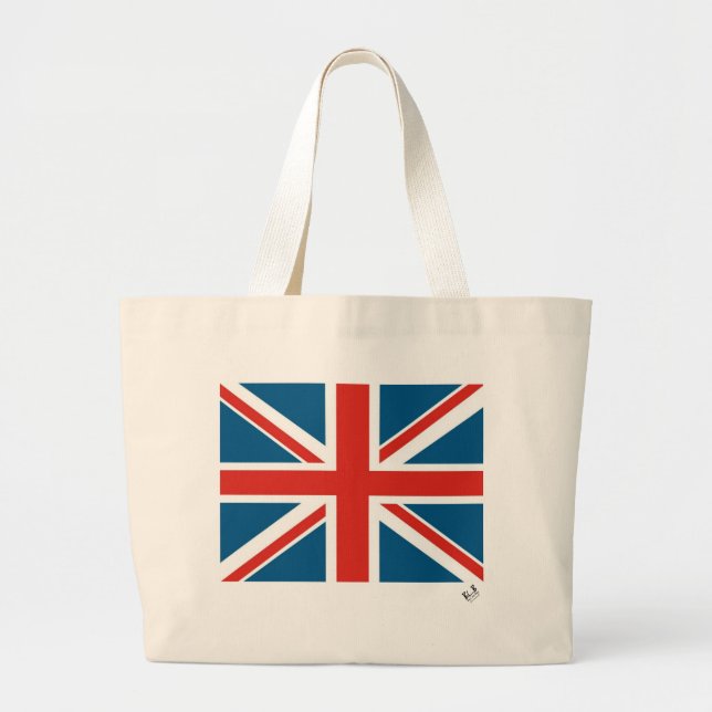 Union Jack Large Tote Bag (Front)