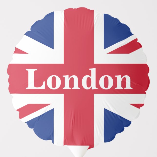 Union Jack London ~ British Flag Balloon (Front)