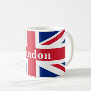 Union Jack London ~ British Flag Coffee Mug