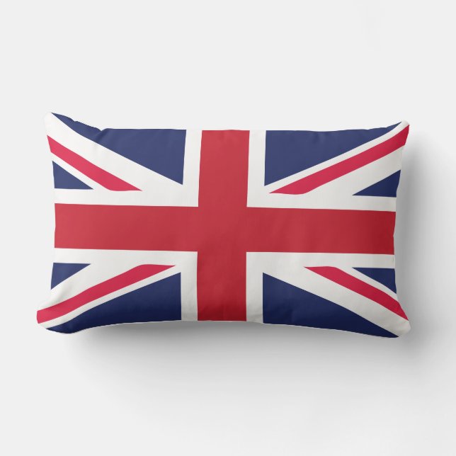 Union Jack  Lumbar Pillow (Front)