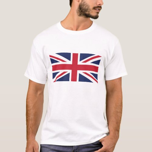 Union Jack Mens Basic T_Shirt