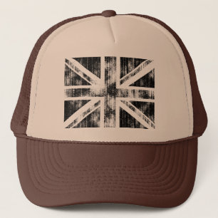 Union Jack Mono Trucker Hat