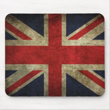 Union Jack Mouse Pad by thatcrazyredhead at Zazzle