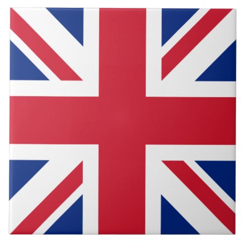 Union Jack National Flag of United Kingdom England Ceramic Tile