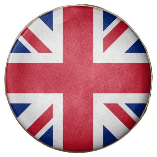 Union Jack National Flag of United Kingdom England Chocolate Covered Oreo
