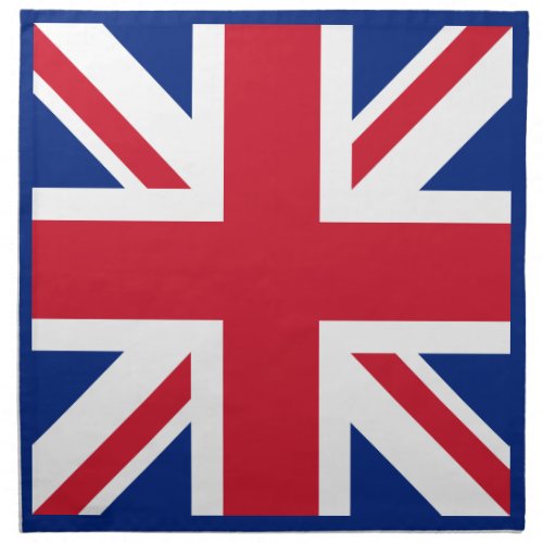 Union Jack National Flag of United Kingdom England Cloth Napkin