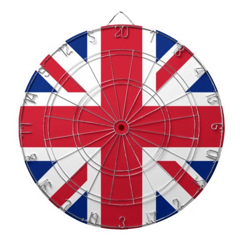 Union Jack National Flag of United Kingdom England Dart Board