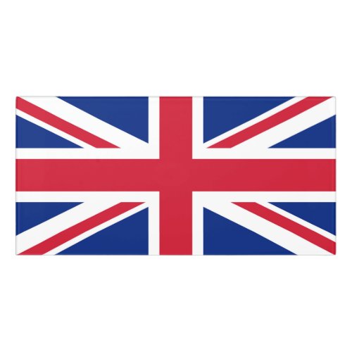 Union Jack National Flag of United Kingdom England Door Sign