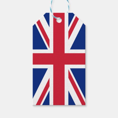 Union Jack National Flag of United Kingdom England Gift Tags