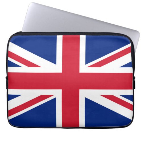 Union Jack National Flag of United Kingdom England Laptop Sleeve