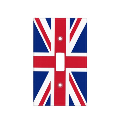 Union Jack National Flag of United Kingdom England Light Switch Cover
