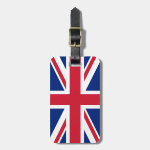 Union Jack National Flag of United Kingdom England Luggage Tag