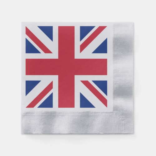 Union Jack National Flag of United Kingdom England Napkins
